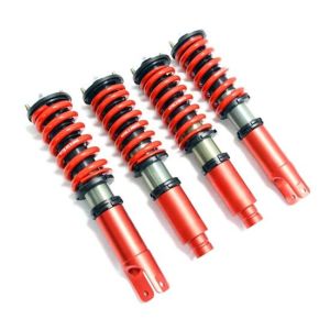 Blox Racing Gewindefahrwerk Drag Pro Series Rot Honda Civic,Del Sol,Integra