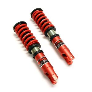 Blox Racing Hinten Gewindefahrwerk Drag Pro Series Rot Honda Civic,Del Sol,Integra