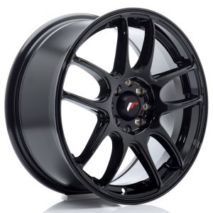 JR-Wheels JR29 Felgen 16 Zoll 7J ET40 4x100,4x108 Flow Form Gloss Black
