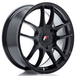 JR-Wheels JR29 Felgen 17 Zoll 7J ET20-48 Custom PCD Flow Form Gloss Black