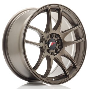 JR-Wheels JR29 Felgen 17 Zoll 8J ET35 5x100,5x114.3 Flat Bronze