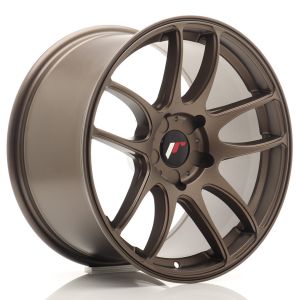 JR-Wheels JR29 Felgen 17 Zoll 9J ET20-38 Custom PCD Flow Form Flat Bronze