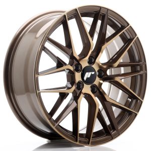 JR-Wheels JR28 Felgen 18 Zoll 7.5J ET40 5x114.3 Platinum Bronze