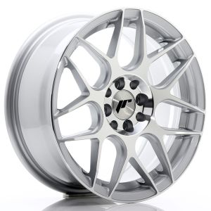 JR-Wheels JR18 Felgen 16 Zoll 7J ET25 4x108 Flow Form Silver Machined Face
