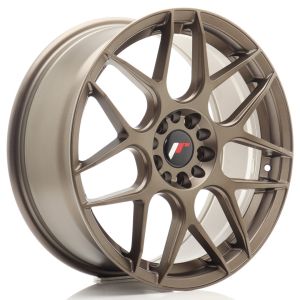 JR-Wheels JR18 Felgen 18 Zoll 7.5J ET40 5x112,5x114.3 Flow Form Flat Bronze