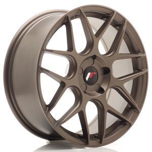 JR-Wheels JR18 Felgen 18 Zoll 7.5J ET20-40 Custom PCD Flow Form Flat Bronze