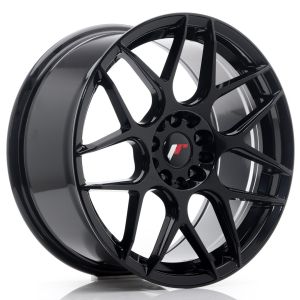 JR-Wheels JR18 Felgen 18 Zoll 8.5J ET45 5x112,5x114.3 Flow Form Gloss Black