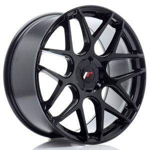 JR-Wheels JR18 Felgen 20 Zoll 9J ET20-40 Custom PCD Flow Form Gloss Black