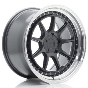 JR-Wheels JR47 Felgen 18 Zoll 9.5J ET15-35 Custom PCD Flow Form Hyper Gray