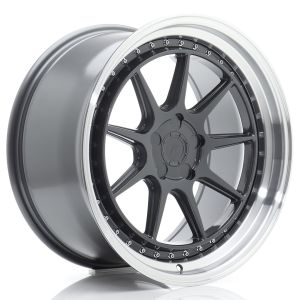 JR-Wheels JR47 Felgen 19 Zoll 9.5J ET15-35 Custom PCD Flow Form Hyper Gray