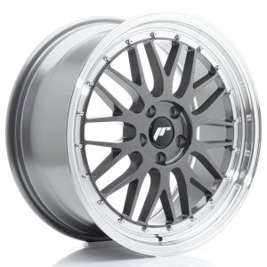 JR-Wheels JR23 Felgen 19 Zoll 8.5J ET45 5x112 Flow Form Hyper Grey Machined Lip
