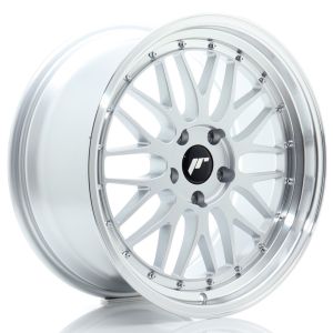 JR-Wheels JR23 Felgen 19 Zoll 9.5J ET41 5x120 Flow Form Hyper Silver Machined Lip