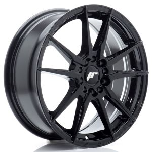 JR-Wheels JR21 Felgen 17 Zoll 7J ET40 4x100,4x114.3 Flow Form Gloss Black