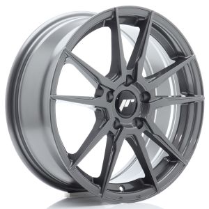 JR-Wheels JR21 Felgen 17 Zoll 7J ET40 5x100 Flow Form Hyper Gray