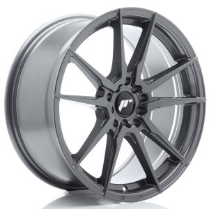 JR-Wheels JR21 Felgen 18 Zoll 8.5J ET35 5x100,5x120 Flow Form Hyper Gray