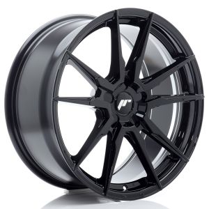 JR-Wheels JR21 Felgen 19 Zoll 8J ET20-40 Custom PCD Flow Form Gloss Black