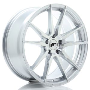 JR-Wheels JR21 Felgen 19 Zoll 8.5J ET35 5x120 Flow Form Silver Machined Face