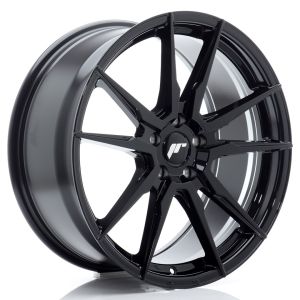 JR-Wheels JR21 Felgen 19 Zoll 8.5J ET41 5x112 Flow Form Gloss Black