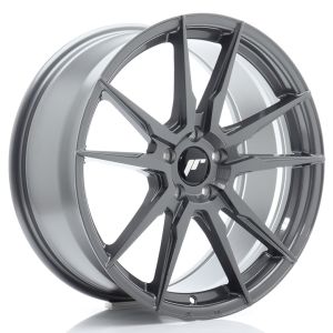 JR-Wheels JR21 Felgen 19 Zoll 8.5J ET45 5x112 Flow Form Hyper Gray
