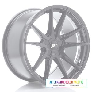 JR-Wheels JR21 Felgen 19 Zoll 9.5J ET20-45 Custom PCD Flow Form Custom Finish