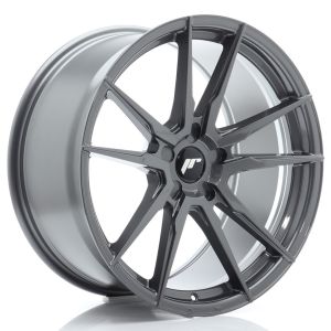 JR-Wheels JR21 Felgen 20 Zoll 9J ET20-35 Custom PCD Flow Form Hyper Gray