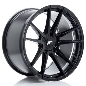 JR-Wheels JR21 Felgen 20 Zoll 11J ET15-45 Custom PCD Flow Form Gloss Black