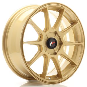 JR-Wheels JR11 Felgen 17 Zoll 7J ET20-38 Custom PCD Gold