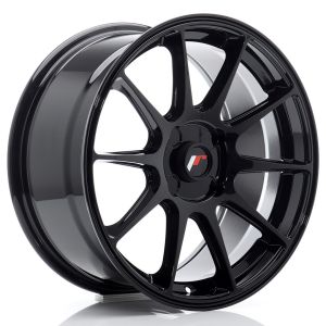 JR-Wheels JR11 Felgen 17 Zoll 8J ET20-35 Custom PCD Gloss Black