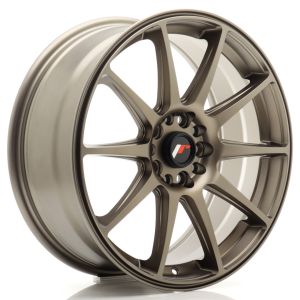 JR-Wheels JR11 Felgen 18 Zoll 7.5J ET40 5x112,5x114.3 Flat Bronze