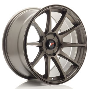 JR-Wheels JR11 Felgen 18 Zoll 9.5J ET20-30 Custom PCD Flat Bronze