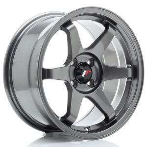 JR-Wheels JR3 Felgen 16 Zoll 8J ET25 4x100 Gun Metal