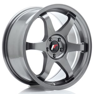 JR-Wheels JR3 Felgen 17 Zoll 8J ET35 5x100 Gun Metal