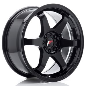 JR-Wheels JR3 Felgen 17 Zoll 8J ET25 4x100,4x108 Gloss Black