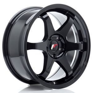 JR-Wheels JR3 Felgen 17 Zoll 8J ET35 5x120 Gloss Black