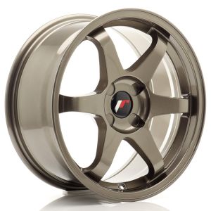 JR-Wheels JR3 Felgen 17 Zoll 8J ET20-35 Custom PCD Bronze
