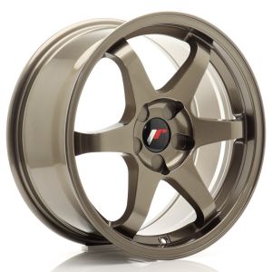JR-Wheels JR3 Felgen 17 Zoll 8J ET20-35 Custom PCD Bronze