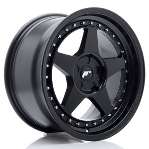 JR-Wheels JR6 Felgen 17 Zoll 9J ET20-35 Custom PCD Flat Black