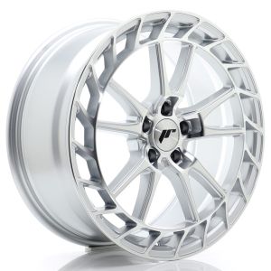 JR-Wheels JR45 Felgen 19 Zoll 8.5J ET45 5x112 Flow Form Silver Machined Face