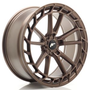 JR-Wheels JR45 Felgen 21 Zoll 9.5J ET15-35 Custom PCD Flow Form Flat Bronze