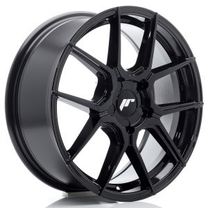 JR-Wheels JR30 Felgen 17 Zoll 7J ET20-40 Custom PCD Flow Form Gloss Black