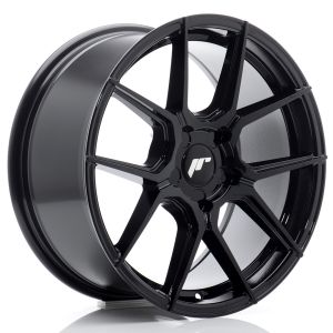 JR-Wheels JR30 Felgen 17 Zoll 8J ET20-40 Custom PCD Flow Form Gloss Black
