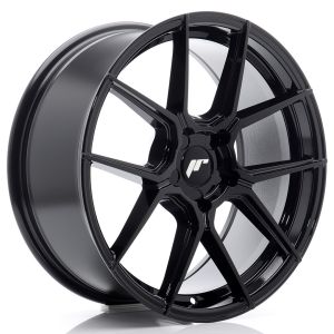 JR-Wheels JR30 Felgen 18 Zoll 8.5J ET20-45 Custom PCD Flow Form Gloss Black