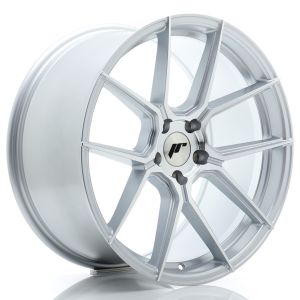 JR-Wheels JR30 Felgen 19 Zoll 9.5J ET40 5x112 Flow Form Silver Machined Face
