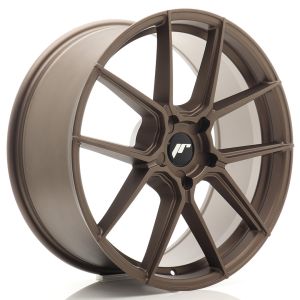 JR-Wheels JR30 Felgen 20 Zoll 8J ET20-40 Custom PCD Flow Form Flat Bronze