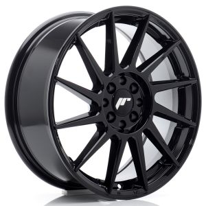 JR-Wheels JR22 Felgen 17 Zoll 7J ET40 4x100,4x114.3 Flow Form Gloss Black