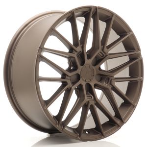 JR-Wheels JR38 Felgen 19 Zoll 8J ET20-40 Custom PCD Flow Form Flat Bronze