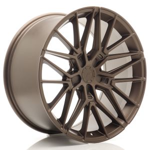 JR-Wheels JR38 Felgen 20 Zoll 9.5J ET22-40 Custom PCD Flow Form Flat Bronze