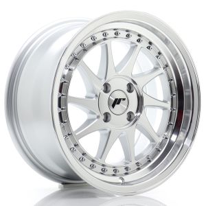 JR-Wheels JR26 Felgen 16 Zoll 8J ET30 4x100 Silver Machined Face