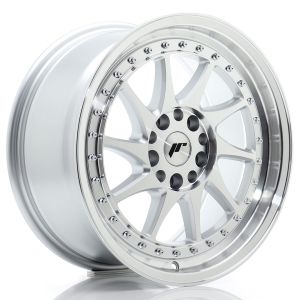 JR-Wheels JR26 Felgen 17 Zoll 8J ET25 5x114.3,5x120 Silver Machined Face