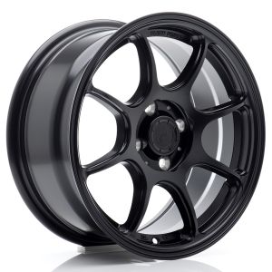 JR-Wheels SL04 Super Light Felgen 15 Zoll 7J ET38 4x114.3 Flow Form Flat Black
